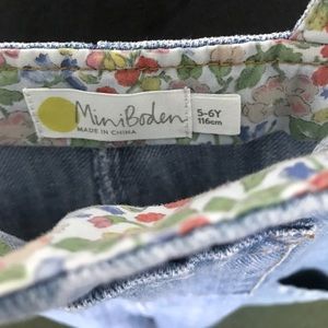 Girls Mini Boden overalls